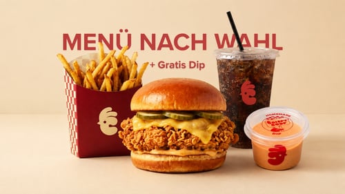 Burger Menü nach Wahl