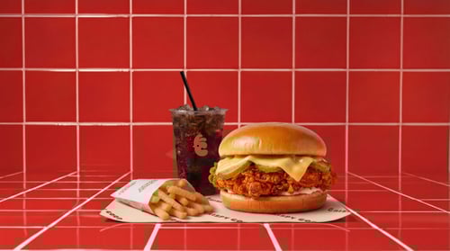 Coop Nashville Style Burger Menü