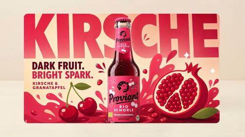 Kirsche & Granatapfel Proviant Schorle 0,33l