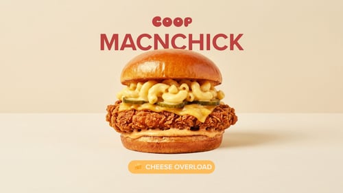Coop Macnchick Burger
