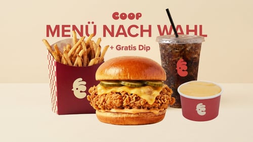 Burger Menü nach Wahl