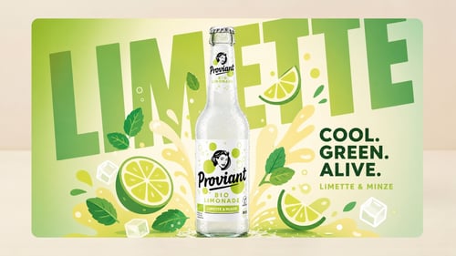 Limette & Minze Proviant Limo 0,33l