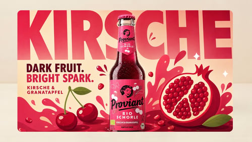 Kirsche & Granatapfel Proviant Schorle 0,33l