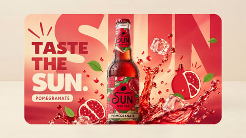 Pomegranate Richards Sun Eistee 0,33l