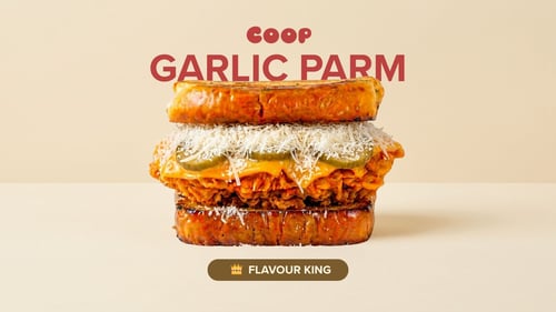 Coop Garlic Parm Melt