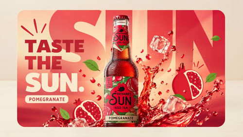 Pomegranate Richards Sun Eistee 0,33l