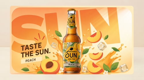 Peach Richards Sun Eistee 0,33l