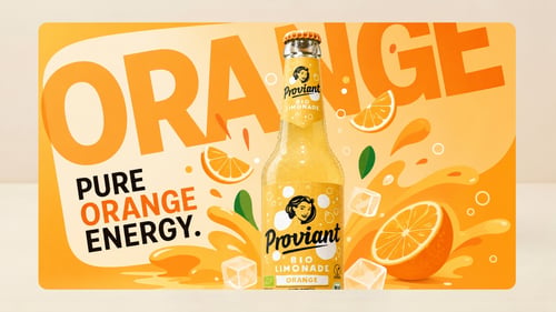 Orange Proviant Limo 0,33l