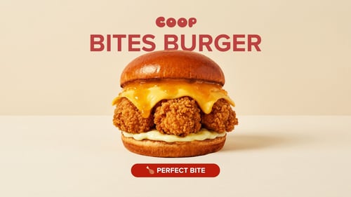 Coop Bites Burger