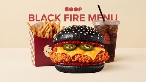 Coop Black Fire Menü