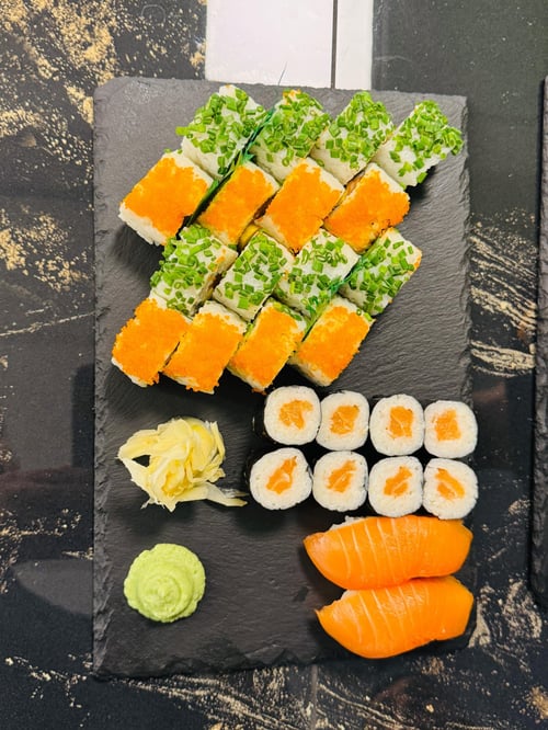 Lachs Menü