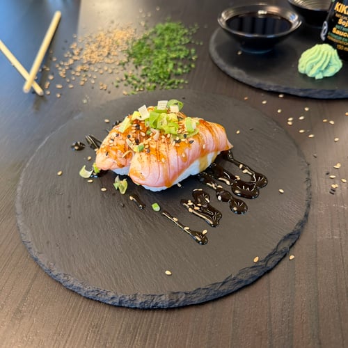 Nigiri Sake Flamed