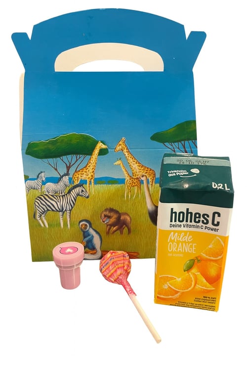 Kinderbox :10x Gefüllte Pizzabrötchen mit Käse