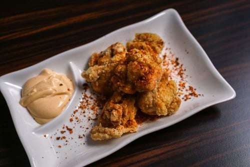 Kaarage mit Spicy Mayo Kaarage mit Spicy Mayo