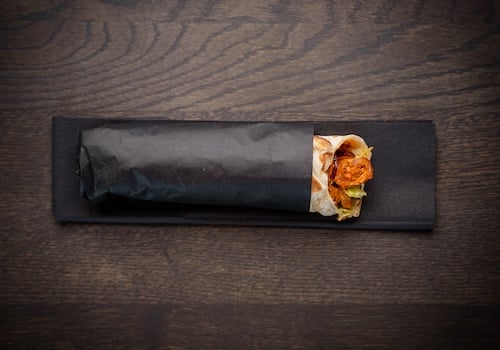 Chicken Tikka Orbit Naan Wrap