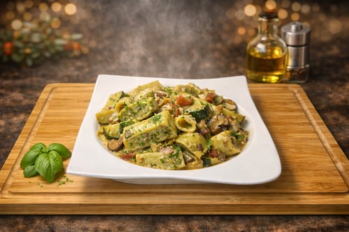 Maultasche geröstet