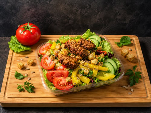 Cevapcici Salat