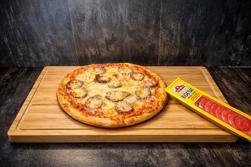 Pizza Sucuk Klein, ø 24cm