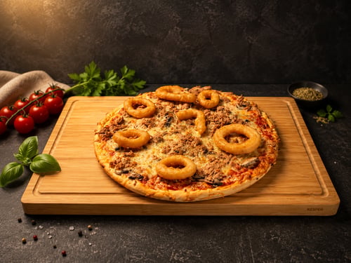 Pizza Thunfisch & Calamaris Klein, ø 24cm