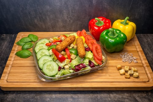 Mozzarella Sticks Salat