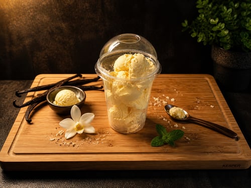Vanille-Eis