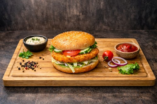 Vegetarischer Burger