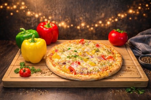 Pizza Hähnchen Gyros Klein, ø 24cm