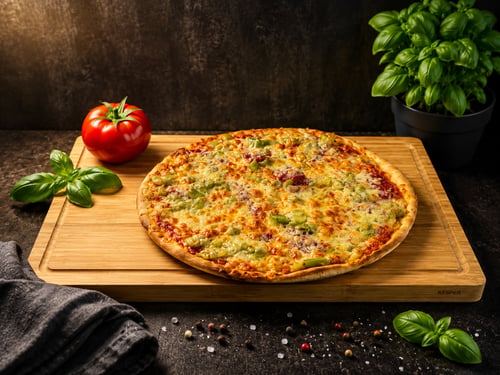 Pizza Salami & Peperoni Klein, ø 24cm