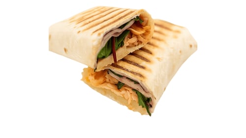 Lachs Wrap