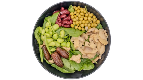 Pflanzliche Boost Bowl