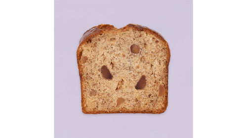 Bananenbrot - Weiße Schokolade-Macadamia