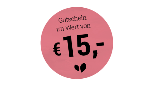 Gutschein 15 EUR