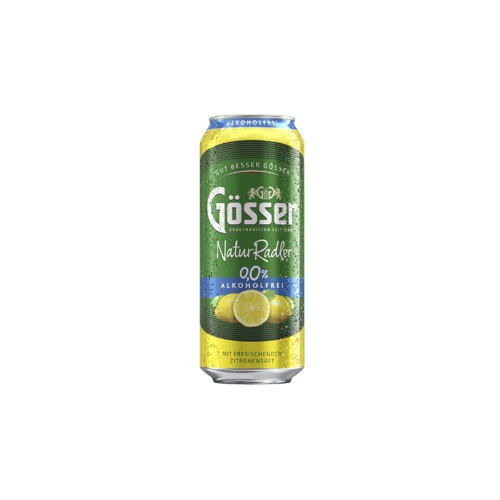Gösser Natur Radler 0,0% 500ml Dose