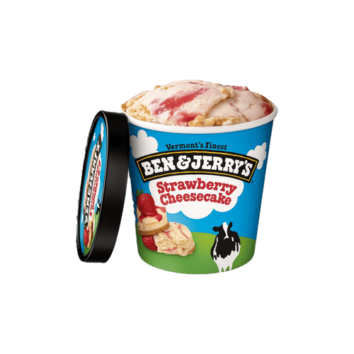 Ben & Jerrys - Strawberry Cheesecake 465ml
