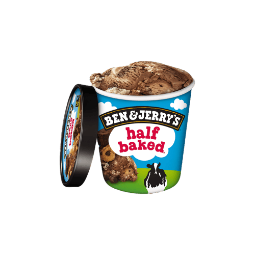 Ben & Jerrys - Half Baked 465ml