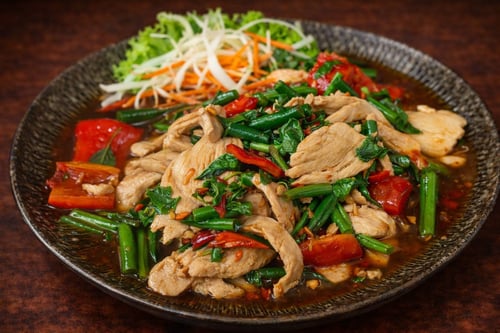 51.Pad Grapau mit Hähnchen