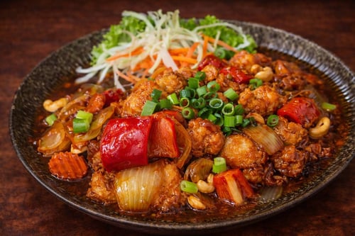 57.Pad Medmamuang mit Hähnchen