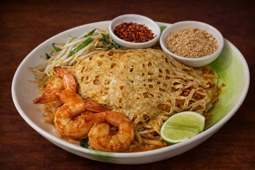 31.Pad Thai - Garnelen