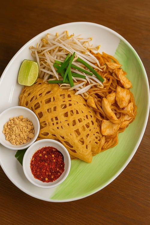 31.Pad Thai - Hähnchen