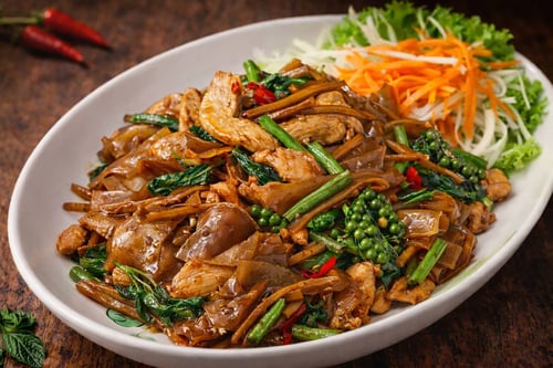  33. Pad Kiemao Nudeln Mit Hähnchen