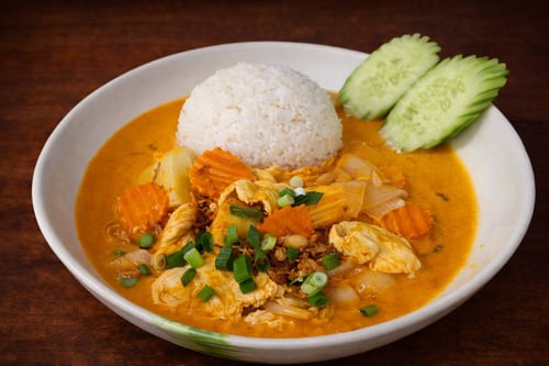 K1 Massaman mit Ente