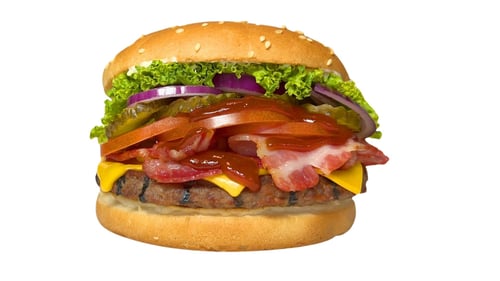 Bacon Burger einzeln Bacon Burger einzeln