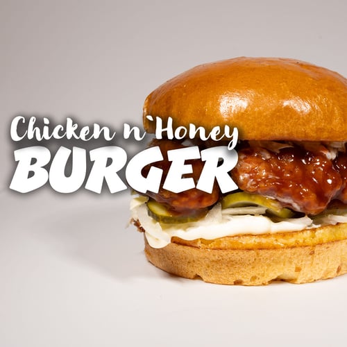 Chicken'n'Honey Burger (einzeln)