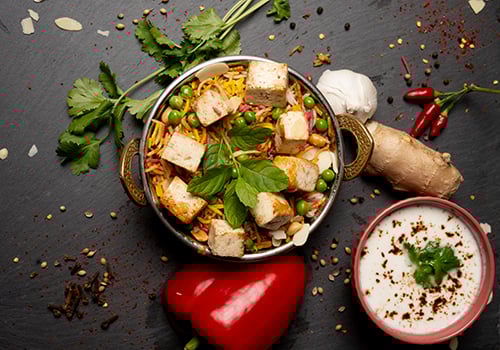 Tofu Biryani