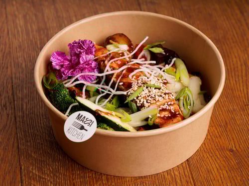 Teriyaki-Salmon-Bowl