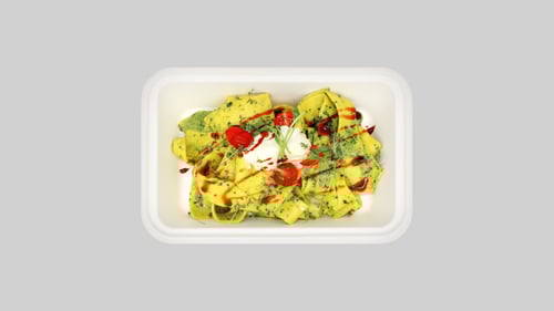 Hausgemachte Pappardelle Ricotta & Babyspinat