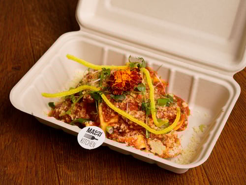 Hausgemachte Pappardelle Rinderbolognese