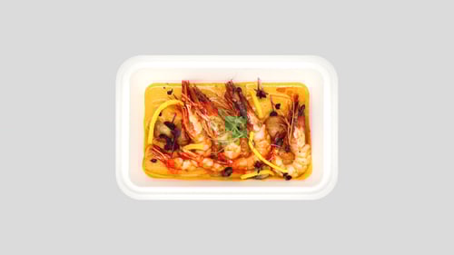 Hausgemachte Ravioli (Hummer)