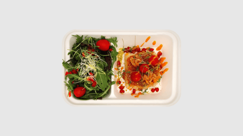 Ziegenkäse im Filoteig