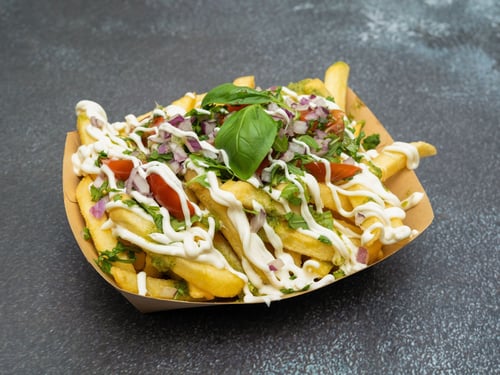 Pommes Bruschetta